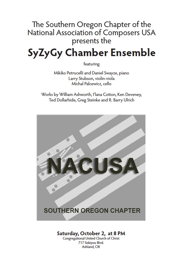 NACUSA Southern Oregon Chapter May 1, 2010 Program